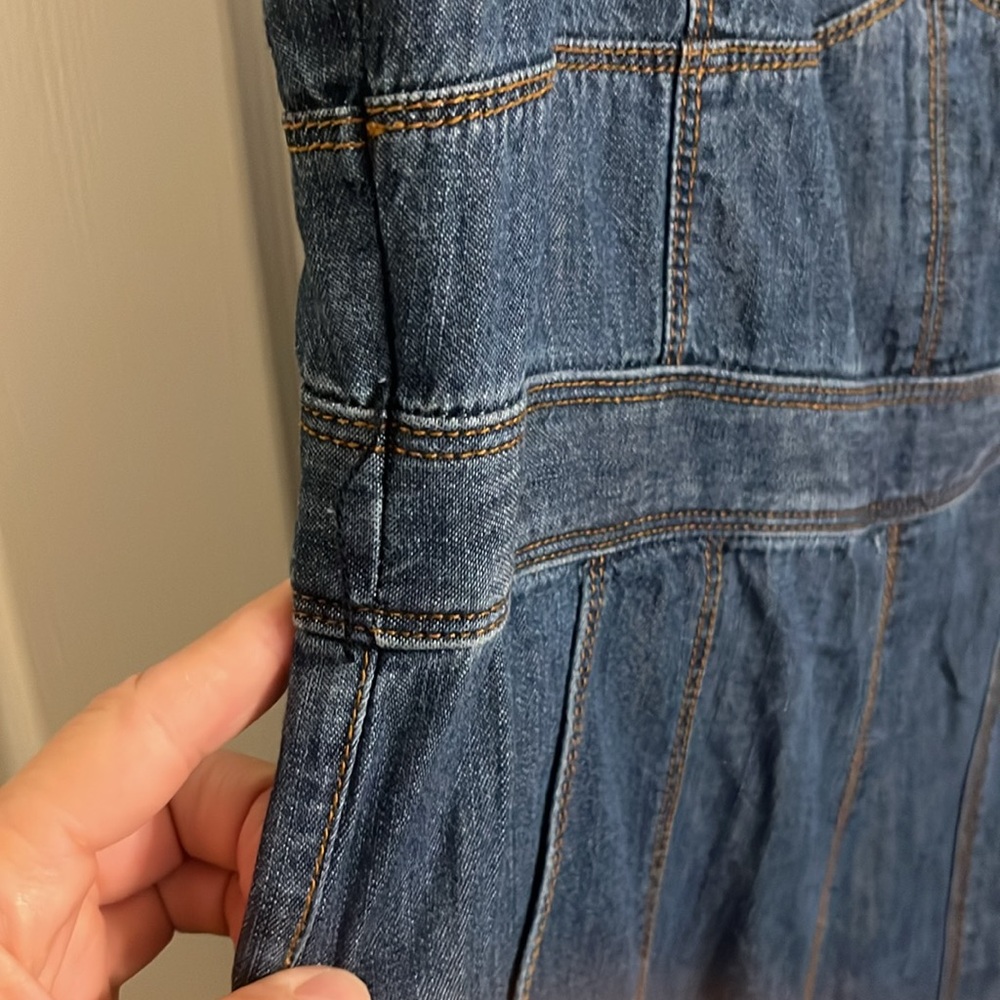 Anthropologie denim jumpsuit - Picture 12 of 13